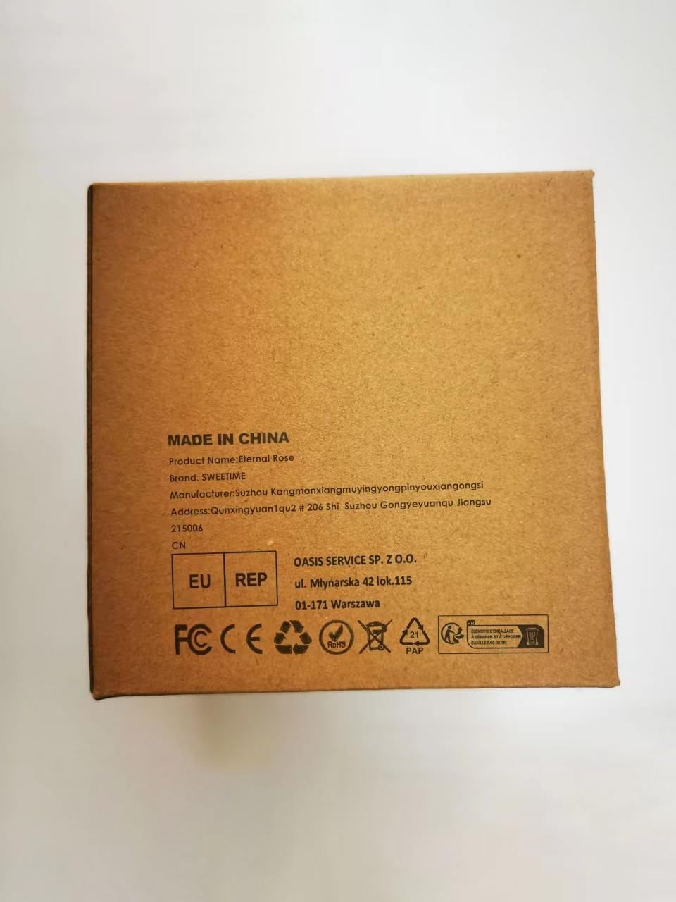 Preserved Red Rose Gift Box- Enchanted Real Roses with Ruby Brooch, Eternal Rose Flower in Jewelry Box, Handmade Rose,Forever Red Rose Gift for Her on Christmas Mother'S Day, Anniversary.