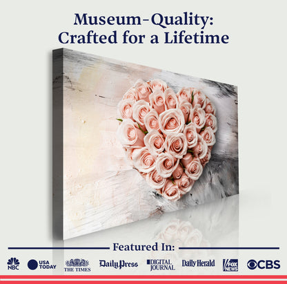 Floral Heart Wall Art II