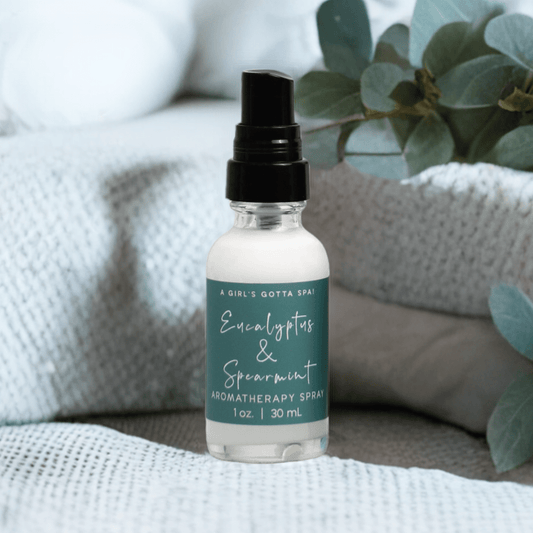 Eucalyptus and Spearmint Aromatherapy Spray